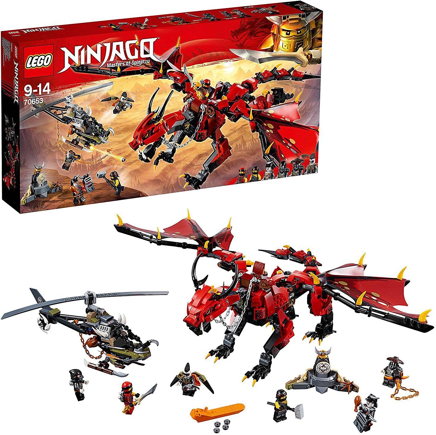Lego Ninjago Legendary Element Dragon: Melusina 70653 | eBay